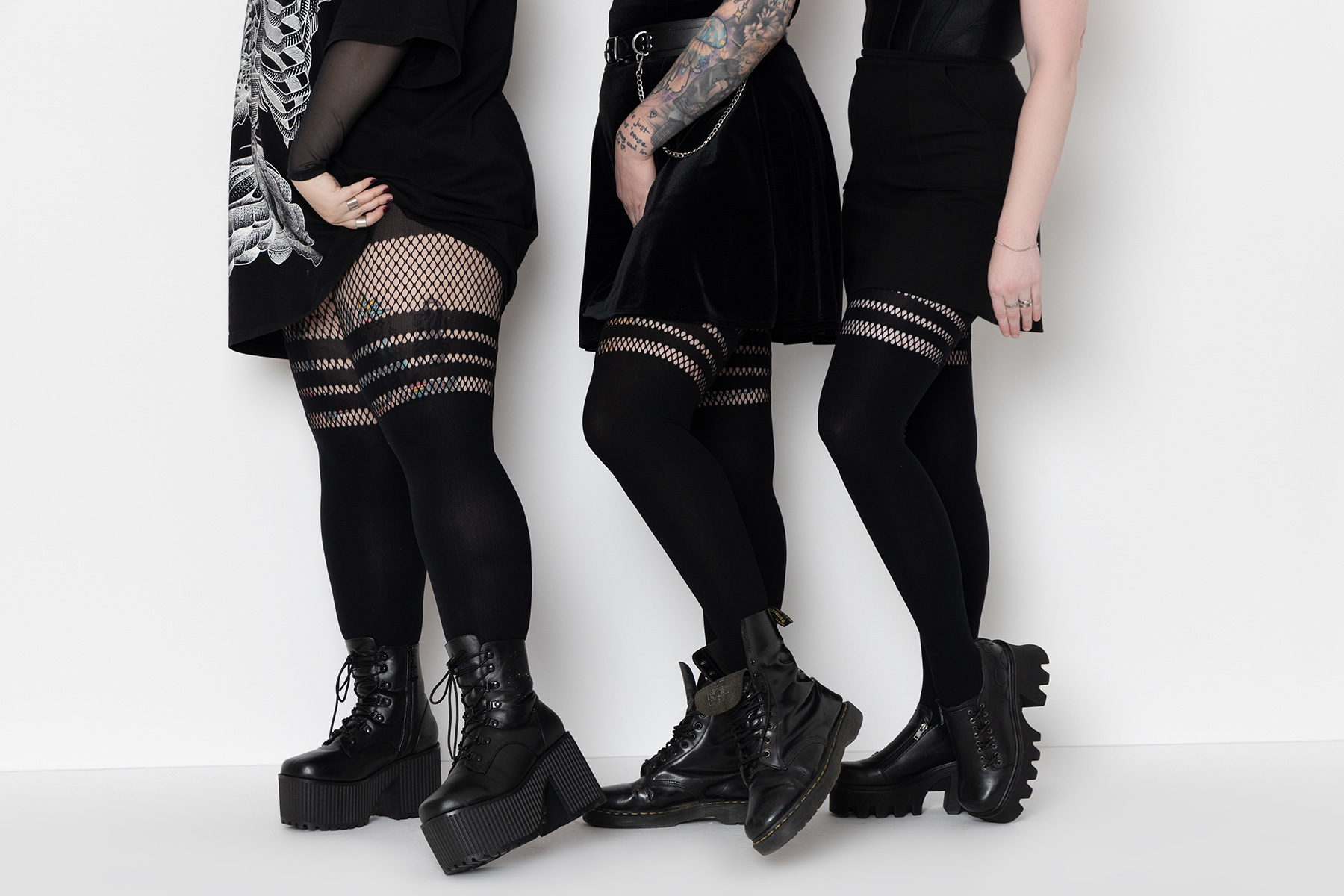 Sporty Stripes Hosiery - Styled 7